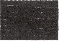 Dominique De Beir, een van 31 works ''From Noirville'', 2009. Each in black sandpaper, perforated; verso in silver paint and signed, with date; 10 x 15 cm. 13-8-2009
PHŒBUS•Rotterdam