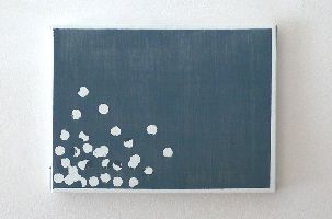 Charl van Ark, ''Poetik des Raumes'', 2008 [grijs, wit], olieverf op doek, 0.30 x 0.40 cm.
PHŒBUS•Rotterdam
