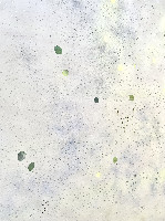 Dominique De Beir, 'Grande Screen', 2021, 3.50 x 2.50 m. papier, pigment, tweezijdig geperforeerd en geschilderd, detail
PHŒBUS•Rotterdam