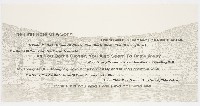 Simon Benson, 2019, As You Come Closer, You Also Seem To Draw Away _ West Bay, potlood/papier, 70 x 140 cm.
PHŒBUS•Rotterdam