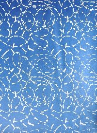 Bernadette Beunk, gezeefdrukte behangpapier, 0.70 x 0.50 m. (blauw p)
PHŒBUS•Rotterdam