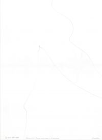 Piet Dirkx, tekening 2010, potlood/papier, 75 x 55 cm. [torso - onderzijde teksten: ''Leren kennen - Propensio, Toegenegenheid is Blijdschap'' - gesigneerd ''Piet Dirkx'']
PHŒBUS•Rotterdam
