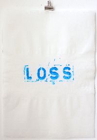 Stefan Gritsch, 'LOSS', acryl op papier, 2009, 46 x 32.5 cm. UNICUM
PHŒBUS•Rotterdam