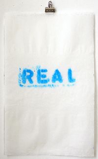 Stefan Gritsch, 'REAL', acryl op papier, 2009, 46 x 32.5 cm. UNICUM
PHŒBUS•Rotterdam