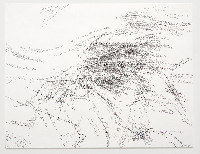 Toine Horvers, Names. Sagittal of Ear, 1998, potloden op papier,

50 x 65 cm.
PHŒBUS•Rotterdam