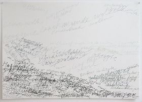 Toine Horvers, in de reeks 'Puszcza Bialowieska', 2000, 0.70 x 1 m., potlood en kleurpotlood op papier.
PHŒBUS•Rotterdam