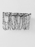 Hans Houwing, z.t. 6-2-2018, volière- en chrysantengaas, 3 x 4 vakken met druppels 12 x 21 x 12 cm.
PHŒBUS•Rotterdam
