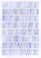 Sarah van der Lijn, blauw A5, 07.11.2018, pigment op papier, 14,8 x 21cm, detail
PHŒBUS•Rotterdam