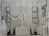 Johan van Oord, Malevich expositie ''The Artists of the RSFSR over fifteen years''

cartoon: gewassen tekening in aquarel en potlood op papier
PHŒBUS•Rotterdam