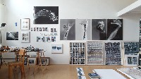 Eva-Maria Schön, overzichtsbeeld atelier augustus 2017
PHŒBUS•Rotterdam