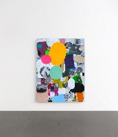 Jan Smejkal, collage/schilderij, uit de expositie
PHŒBUS•Rotterdam