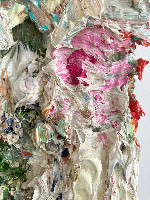 Michael Toenges, detail olieverf op paneel, 2018, 32 x 28 x 4,5 cm.
PHŒBUS•Rotterdam