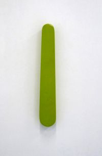 Fabian Westphal, 'geen titel' 2011, no.2 groen [buitenlak Histor, kleur 'Granny' / mouwplankje, hout].
PHŒBUS•Rotterdam