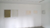 Charl van Ark, reeks werken 2015, ' Gedenkstätte Berlin Hohenhäusern 27 april 2014 ', in potlood, papier, doek, verf, spelden, elk 30 x 40 en 40 x 30 cm. /

'Poetik des Raumes 1993-2007', 2010, 30 x 40 cm.
PHŒBUS•Rotterdam