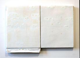 Charl van Ark, ''Poetik des Raumes'', 2008, olieverf op doek, twee delen, 50/55 x 80 cm.
PHŒBUS•Rotterdam