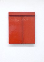 Joachim Bandau, rode lak om houten kern, 2012. 39 x 33 cm.
PHŒBUS•Rotterdam