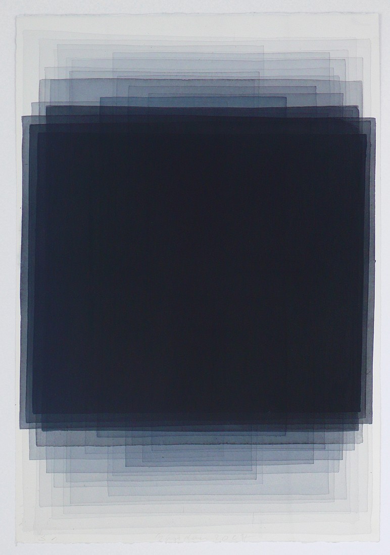 Joachim Bandau, 'Schwarzaquarelle', 2007, blauwe vleug, ca. 56 x 38 cm., detail met signatuur
PHŒBUS•Rotterdam Joachim Bandau, 'Schwarzaquarelle', 2007, blauwe vleug, ca. 56 x 38 cm., detail met signatuur
PHŒBUS•Rotterdam