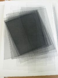 Joachim Bandau, 'Schwarzaquarelle', 2006-07, 56 x 38 cm.
PHŒBUS•Rotterdam