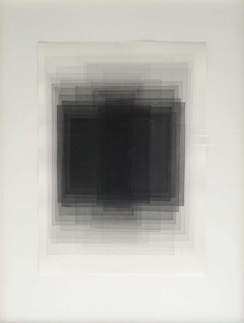 Joachim Bandau, 'Schwarzaquarelle, SK IX', 2006, verdunde zwarte aquarelverf op papier, 0.56 x 0.40 m., gesigneerd ''Januari 2006 Bandau''.
PHŒBUS•Rotterdam Joachim Bandau, 'Schwarzaquarelle, SK IX', 2006, verdunde zwarte aquarelverf op papier, 0.56 x 0.40 m., gesigneerd ''Januari 2006 Bandau''.
PHŒBUS•Rotterdam