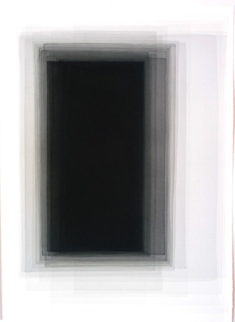 Joachim Bandau, `Schwarzaquarelle`, 2002/03`, 56 x 38 cm., meer dan vijftien egaal en transparent aangebrachte lagen verdunde zwarte aquarel
PHŒBUS•Rotterdam Joachim Bandau, `Schwarzaquarelle`, 2002/03`, 56 x 38 cm., meer dan vijftien egaal en transparent aangebrachte lagen verdunde zwarte aquarel
PHŒBUS•Rotterdam