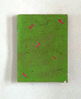 Dominique De Beir, ‘Tulpe’, 2021, pigment/papier, geperforeerd [groen/cyclaam], 36 x 27 cm.
PHŒBUS•Rotterdam