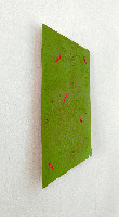 Dominique De Beir, ‘Tulpe’, 2021, pigment/papier, geperforeerd [groen/cyclaam], 36 x 27 cm. (zijaanzicht)
PHŒBUS•Rotterdam