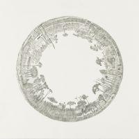 Simon Benson, 'An Image of the World, The Trees of Rome', 2010, potlood / papier, 40 x 40 cm.
PHŒBUS•Rotterdam