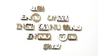 Simon Benson, 'EN NU', 2010, gesso/mdf, een werk in onbeperkte oplage
PHŒBUS•Rotterdam