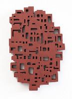 Simon Benson, My Many Chambered Mind. 2019. mdf / acrylic paint, red.

39 x 26.5 x 3 cm. unicum.
PHŒBUS•Rotterdam