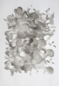 Eva-Maria Schön, aquarel op papier tweedelig, 2003, elk 33 x 20 cm.
PHŒBUS•Rotterdam