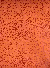 Bernadette Beunk, gezeefdrukte behangpapier, 0.70 x 0.50 m. (oranje f)
PHŒBUS•Rotterdam
