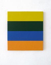 Tineke Bouma, z.t. 2007 [vier kleurbanden], acryl en latex op linnen 55 x 50 cm.
PHŒBUS•Rotterdam