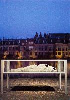 Esther Bruggink, 'Rusalka', 2004, polyesterfilm, borduurzijde, glas, metaal,

h 0.70 x 1.40 x 0.80 m.
PHŒBUS•Rotterdam