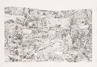 Anne Marie Finné, (expositie nr. 5) - ''Vue Générale, G.XI (le funiculaire)'', 2021,

tekening potlood op papier 35 x 50 cm. (ingelijst 37,8 x 52,7 cm.)
PHŒBUS•Rotterdam