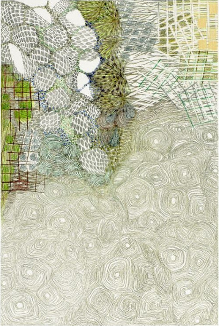 Yvonne van de Griendt, Mimicry, 2011, grijze en kleurpotloden op papier,
45 x 30 cm. op 65 x 50 cm.
PHŒBUS•Rotterdam Yvonne van de Griendt, Mimicry, 2011, grijze en kleurpotloden op papier,
45 x 30 cm. op 65 x 50 cm.
PHŒBUS•Rotterdam