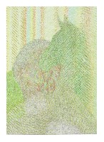 Yvonne van de Griendt, 2017, grijze en kleurpotloden op papier, A4
PHŒBUS•Rotterdam