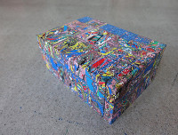 Stefan Gritsch, Acrylverfblok, 1990-2019, 23,5 x 16 x 10,3 cm.
PHŒBUS•Rotterdam