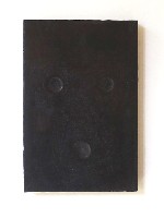 Stefan Gritsch, self-portrait [BLACKY], 1990-2019/2010 ,

24 x 16 x 2/3 cm, acryl/aluminium.
PHŒBUS•Rotterdam