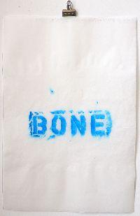 Stefan Gritsch, 'BONE', acryl op papier, 2009, 46 x 32.5 cm. UNICUM
PHŒBUS•Rotterdam