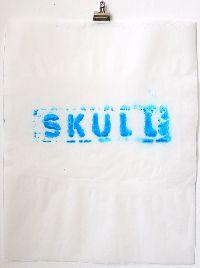 Stefan Gritsch, 'SKULL', acryl op papier, 2009, 46 x 32.5 cm. UNICUM
PHŒBUS•Rotterdam