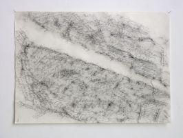 Toine Horvers, rubbings [on rock surface]/drawing with pencil on paper, 2004, 42x 58 cm.
PHŒBUS•Rotterdam