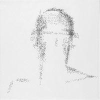 Toine Horvers, 'Light Self Portraits', een van de twaalf tekeningen uit het kunstenaarsboek 2007, potlood / papier, elk 40 x 40 cm.
PHŒBUS•Rotterdam