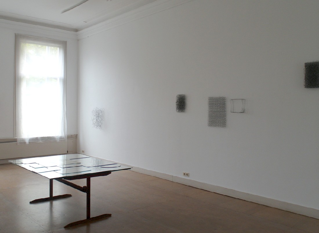 Hans Houwing, overzicht expositie 2015, met de 'Spiegeltisch' van Jan Smejkal
PHŒBUS•Rotterdam