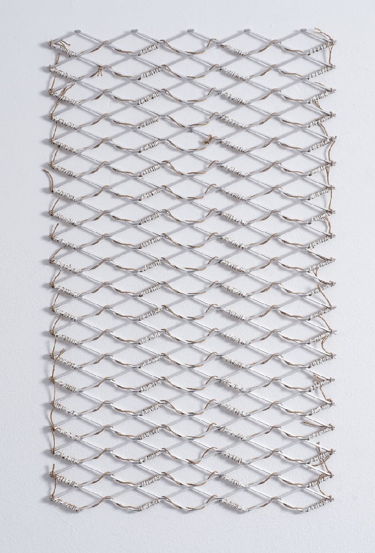 Hans Houwing, 2012, 53 x 32 x 0,5 cm, aluminium, touw en verf
PHŒBUS•Rotterdam