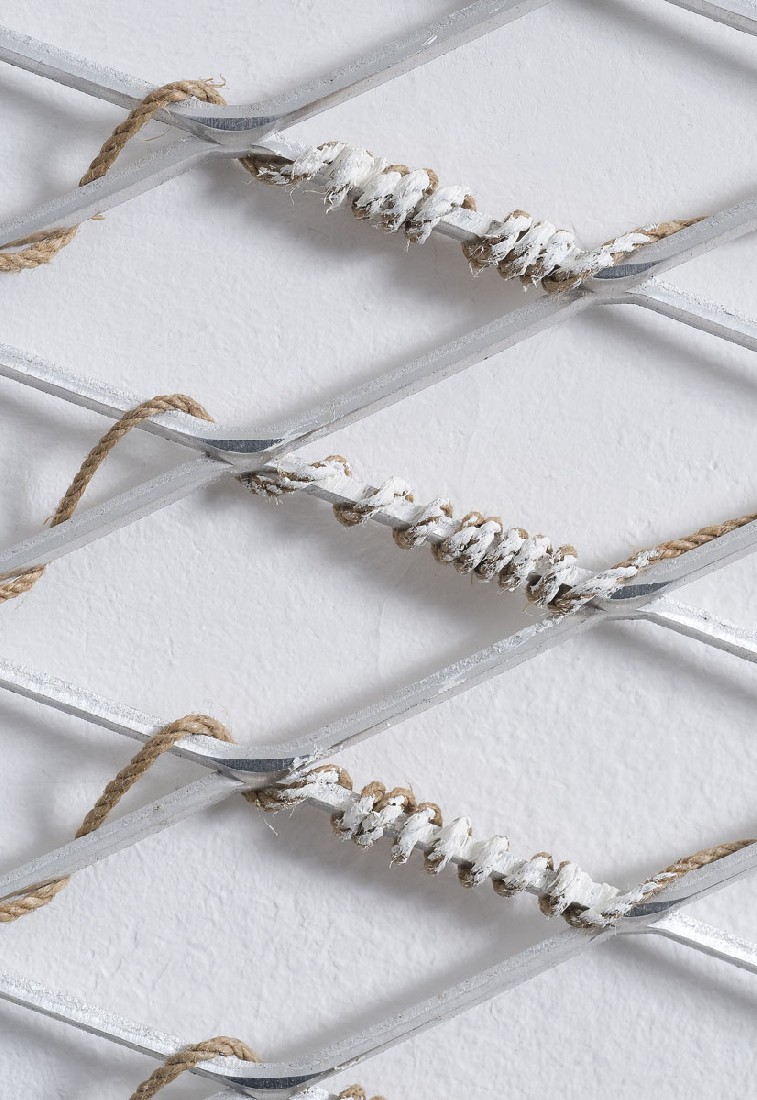 Hans Houwing, detail 2012, 53 x 32 x 0,5 cm, aluminium, touw en verf
PHŒBUS•Rotterdam