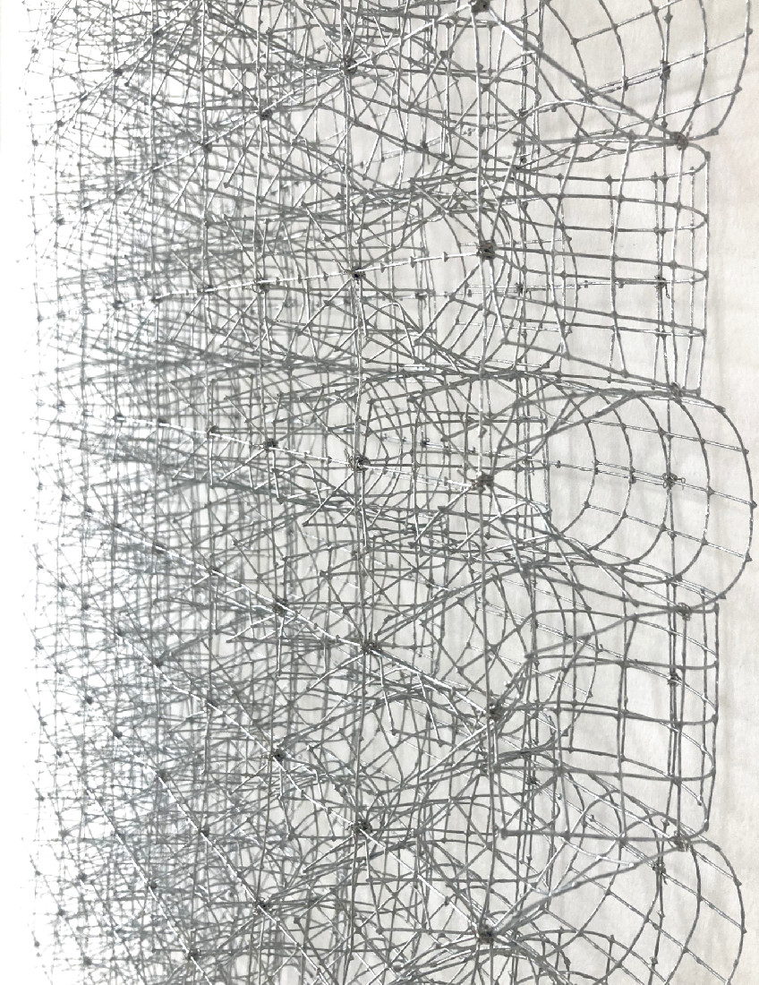 Hans Houwing, '9-6-21 a' [kruizen en bogen], 76 x 46 x 4 cm, detail
PHŒBUS•Rotterdam