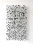 Hans Houwing, 27-7-21, 77 x 45 x 7, volièregaas, kruizen en halve cylinders, detail
PHŒBUS•Rotterdam