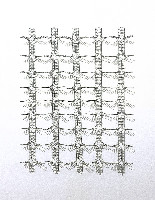 Hans Houwing, 5 losse staanders, 1-8-23, volièregaas, 93,5 x 72 x 9 cm.
PHŒBUS•Rotterdam