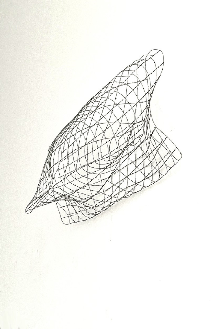 Hans Houwing, bollig aan zijkanten samengevouwen, 24-6-21, v, 21 x 52,5 x 16 cm.
PHŒBUS•Rotterdam