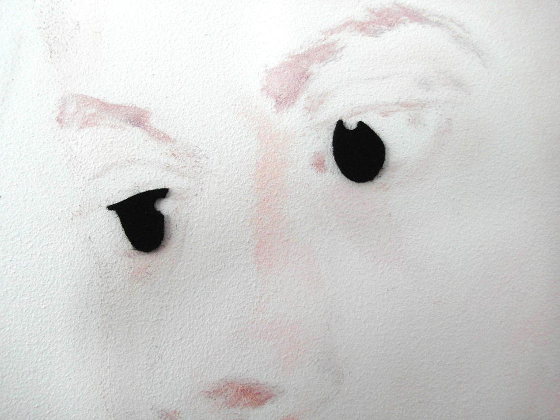 Bernadet ten Hove: detail ogen uit: Jonge man, 2010. Naar Giorgione (±1505),
73,5 x 35 x 2 cm.
PHŒBUS•Rotterdam Bernadet ten Hove: detail ogen uit: Jonge man, 2010. Naar Giorgione (±1505),
73,5 x 35 x 2 cm.
PHŒBUS•Rotterdam